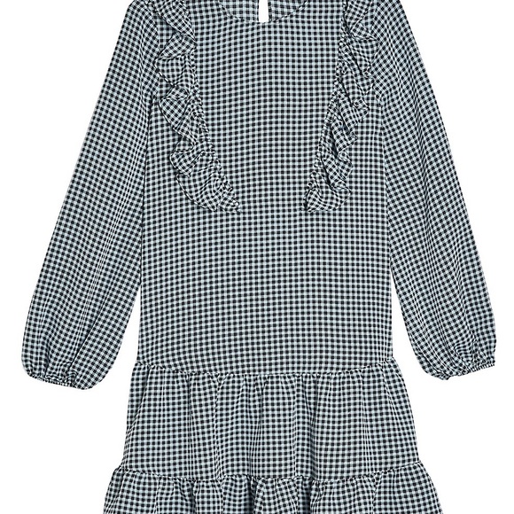 Topshop Ruffle Mini Dress - Picture 3 of 4